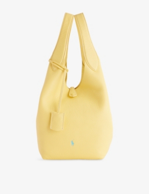 POLO RALPH LAUREN: Polo Play Leather Tote Bag&nbsp;&nbsp;