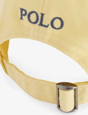 POLO RALPH LAUREN: Iconic Chino Logo-Embroidered Adjustable Cotton Cap