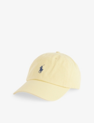 POLO RALPH LAUREN: Iconic Chino Logo-Embroidered Adjustable Cotton Cap