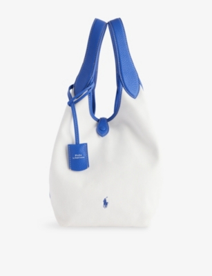 POLO RALPH LAUREN: Polo Play Leather Tote Bag&nbsp;&nbsp;