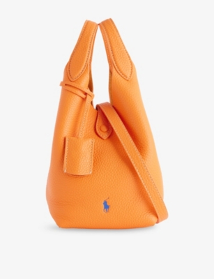 POLO RALPH LAUREN: Polo Play Leather Cross-Body Tote Bag&nbsp;&nbsp;