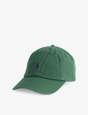 Polo Ralph Lauren Womens Washed Forest Iconic Chino Cotton Baseball Cap