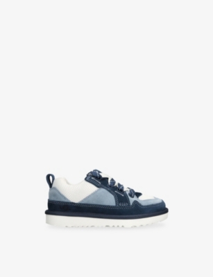 Ugg Panelled Sneakers In Blue