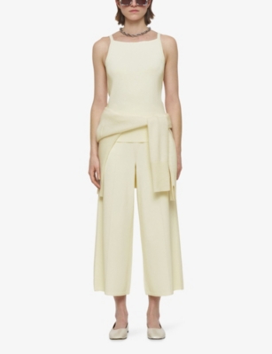 JOSEPH: Square-Neck Slim-Fit Stretch-Knit Vest