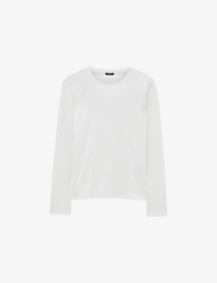JOSEPH: Cotton-Silk Jersey T-Shirt