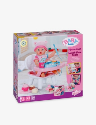 BABY BORN: Lunch Time Doll Table 35cm