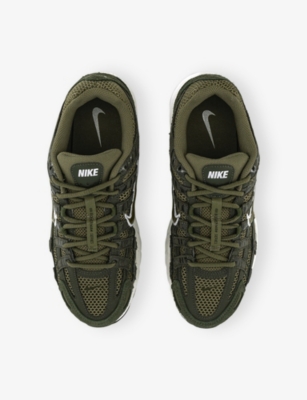 NIKE: P-6000 Mesh and Woven Low-Top Trainers