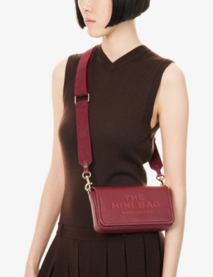 Marc Jacobs Womens Cherry The Mini Leather Cross-body Bag In Red