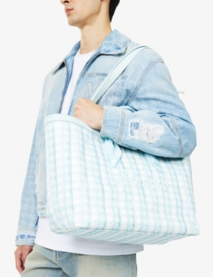 AMIRI: Script Woven Tote Bag