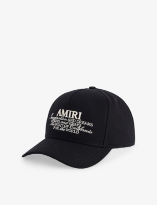 AMIRI: Spirit Cotton-Blend Baseball Cap