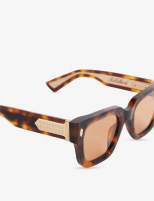 AMIRI: Mulholland Square-Frame Acetate Sunglasses