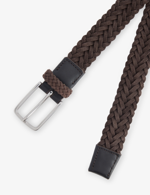 Weave Suede Belt