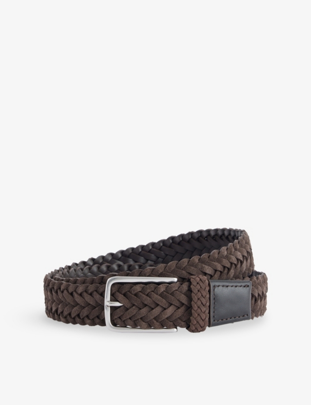 Weave Suede Belt