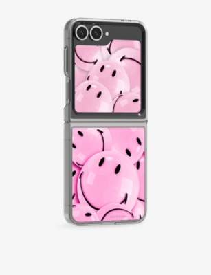 SAMSUNG: Z Flip5, Z Flip6 Pink Smiley Pink Flipsuit Card
