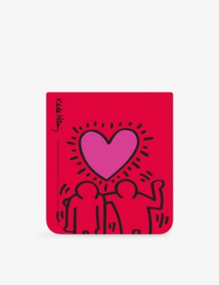 SAMSUNG: Z Flip7 FE, Z Flip6, Z Flip5 Keith Haring Heart Flipsuit Card