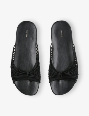 THE ROW: Sara Leather Slides