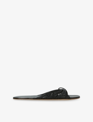 THE ROW: Sara Leather Slides