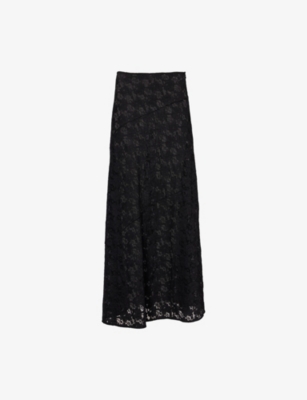 DISSH: Loula Sheer Lace Maxi Skirt