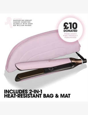 GHD: Chronos Charity Limited Edition Hair Straightener in Pink Sorbet