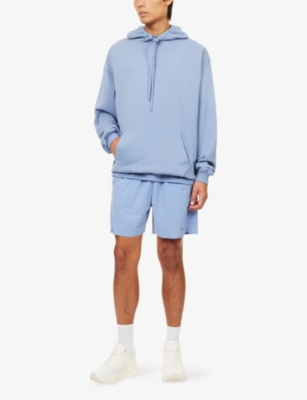 247 By Represent Mens Dusk Logo-print Oversized Cotton-jersey Hoody In Purple