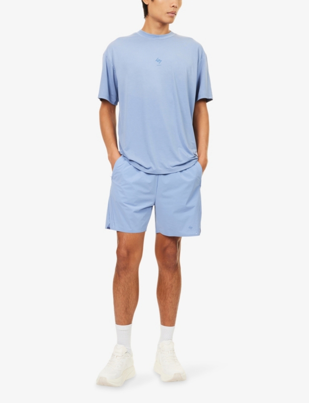 Logo-Print Oversized Jersey T-Shirt