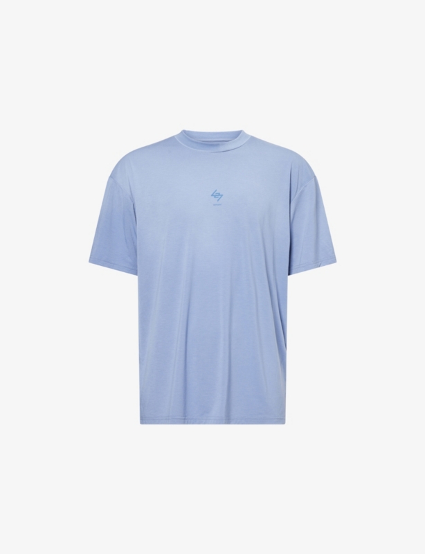 Logo-Print Oversized Jersey T-Shirt