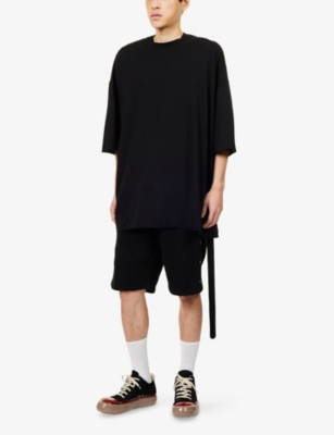RICK OWENS DRKSHDW: Tommy Oversized Cotton-Jersey T-Shirt