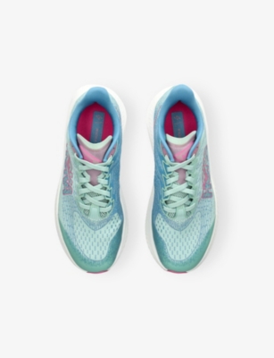 Hoka Turq Other Kids' Mach 6 Woven Trainers Eur 36.5 /3.5 Uk In Multi