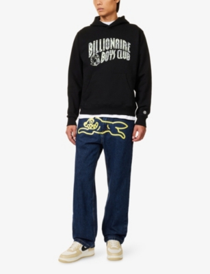 Billionaire Boys Club Mens Black Tritone Arch Logo-print Cotton Hoody In Black