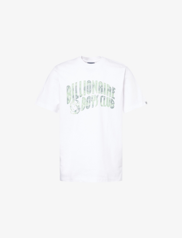 Tritone Arch Logo Cotton T-Shirt