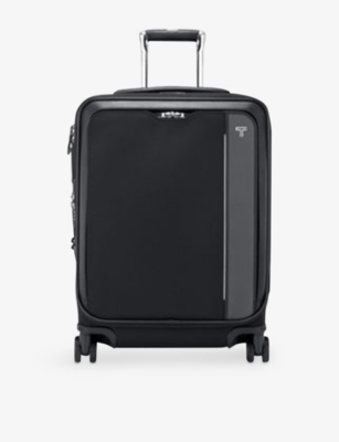 Tumi Black Continental Dual Access Expandable Carry-on Suitcase 55cm