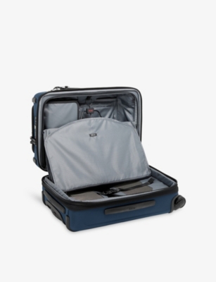 Tumi Alpha 3 International Dual Access Carry-on Expandable Suitcase 56cm Navy In Blue