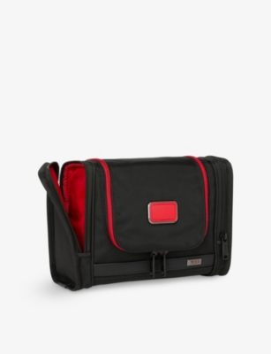 Tumi Black/red Alpha 3 Woven Hanging Travel Kit In Multi