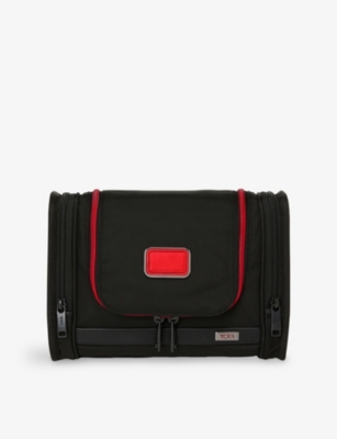 Tumi Black/red Alpha 3 Woven Hanging Travel Kit In Multi