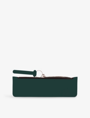 VACAVALIENTE: Urban Flat Leather Pencil Case