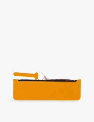 VACAVALIENTE: Urban Flat Leather Pencil Case