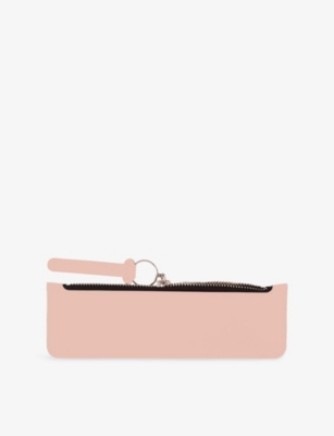 VACAVALIENTE: Urban Flat Leather Pencil Case