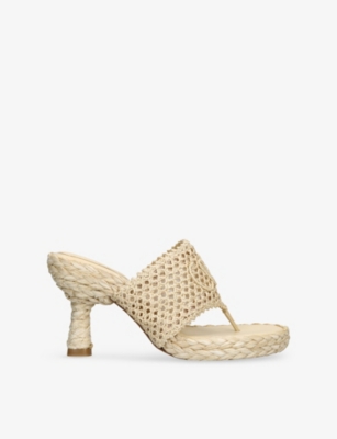 Chloé Isla Crochet Espadrille Sandal In Brown
