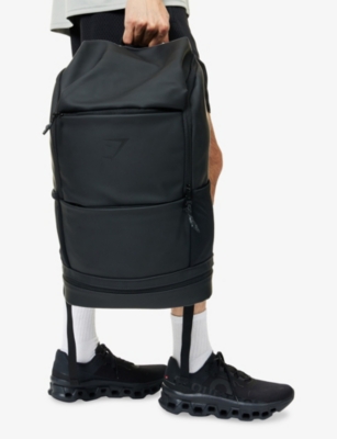 GYMSHARK: Sleek Faux-Leather Backpack