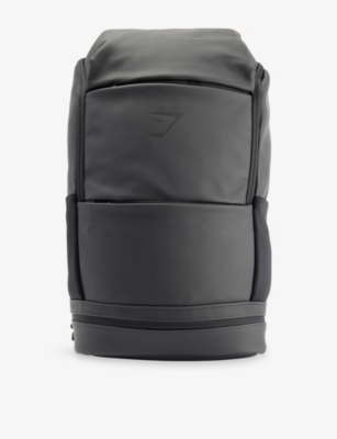 GYMSHARK: Sleek Faux-Leather Backpack