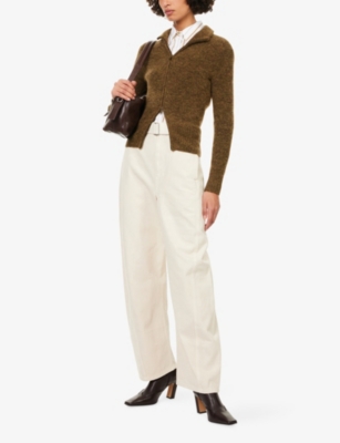 LEMAIRE: Twisted Belted Denim Trousers