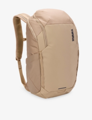 Thule Womens Gentle Beige Chasm Branded-print Woven Backpack 26l