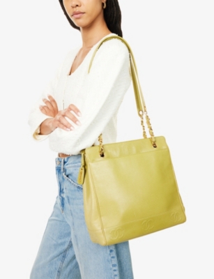 RESELFRIDGES: Pre-Loved Chanel Leather Shoulder Bag