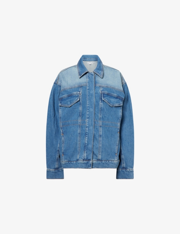 Barrel Relaxed-Fit Denim Jacket