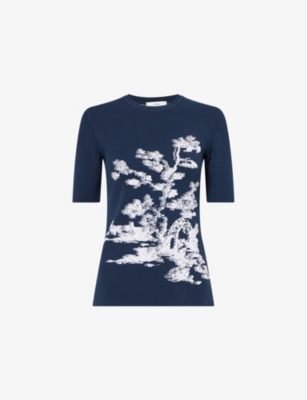 ERDEM: Short-Sleeve Knitted Top