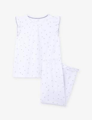 The Little White Company: Ember Floral-Print Cotton Pyjamas 2-12 Years