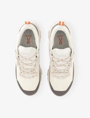 On Womens Ivory F Cloudrock Mesh Trainers In White