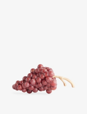 Cult Gaia Womens Crimson Grape Acrylic Clutch In Red