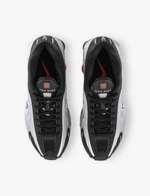 NIKE: Shox R4 Leather Low-Top Trainers