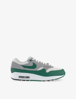 NIKE: Air Max 1 Essential Suede, Faux-Leather and Mesh Low-Top Trainers
